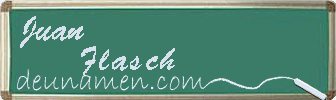 Juan Flasch Visitenkarte